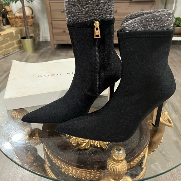 SOLD💐 GOOD AMERICAN ankle shine boots ✨ - Picture 9 of 9